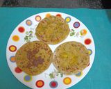 A picture of step 9 of Moong Dal & Spring Onion Paratha (Dal Paratha).
