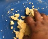 A picture of step 3 of Sponge Rose Roshogolla.