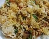 A picture of step 7 of Vegetable Rice.
