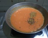 A picture of step 6 of Mexican beans enchiladas.