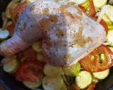 A picture of step 3 of Zucchini with chicken.