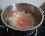 Hình bước làm 2 của món Canh bò viên rau củ