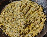 A picture of step 6 of Sarson da Saag.
