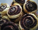 Gyors kakaós-nutellás csiguszok 🐌 recept fázis 3 fotója