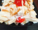 A picture of step 3 of Loaded apple mayo salad with almonds.