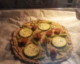 Foto del paso 2 de la receta: 🌱🍕Pizza de avena y semillas con hummus 🍕🌱