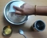A picture of step 1 of Aloo Paratha.