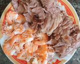 Hình bước làm 1 của món Gỏi bò chua ngọt
