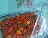 A picture of step 3 of Gajar methi.