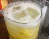 A picture of step 2 of Pineapple Punch(Non alcoholic version).