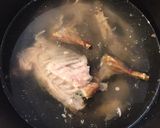 A picture of step 1 of California Farm Rabbit Broth Gravy.