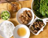 Hình bước làm 5 của món Bún chả