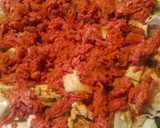 A picture of step 4 of Simple ground beef and cabbage.