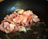 懶人料理♫白醬培根蘆筍義大利麵（2人份）的食譜步驟3照片