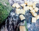 Foto del paso 5 de la receta: Malfatis relleno (espinaca)