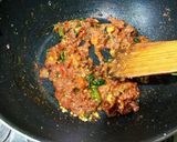 A picture of step 3 of Tamatar dhaniya wala masoor dal tarka.