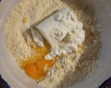 Egyszerű tejfölös pogácsa recept fázis 2 fotója