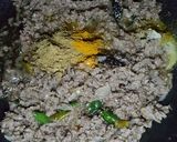 A picture of step 6 of Qeema Hari Mirch.