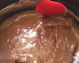 A picture of step 2 of Yumy chocolate fudge.