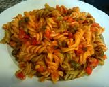 Foto del paso 7 de la receta: Espirales de pasta con salsa de verduras