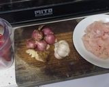 Foto langkah ke 1 dari resep Ayam Bunga Pepaya.