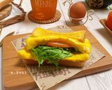 蕃茄起士雞蛋吐司的食譜步驟6照片