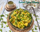 A picture of step 9 of Instant Nylon Khaman - Gujarat Famous Breakfast.