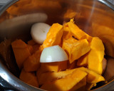 Foto del paso 1 de la receta: Crema de calabaza y boniato en Instant Pot