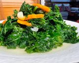 清炒羽衣甘藍的食譜步驟2照片