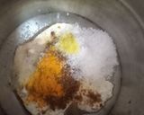 A picture of step 4 of Gatte ki Sabzi.