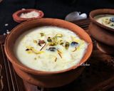 A picture of step 4 of Palada Payasam (Kerala style).