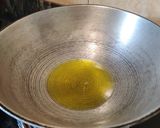 A picture of step 1 of Curd Okra or Dahi ki Bhindi..