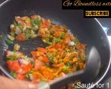 A picture of step 6 of Masala Oats.