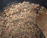 A picture of step 1 of Leek and broccoli spelt risotto - vegan.