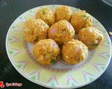 A picture of step 7 of 💛cheesy paneer puffed rice balls.