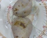 A picture of step 1 of Sprout cutlets.