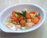 Foto langkah ke 3 dari resep Sup Bola Bola Udang Kesukaan my kiddos+Step by step.