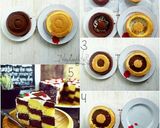 Foto langkah ke 7 dari resep Bolu jadul Checkerboard cake.