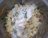 A picture of step 2 of Mango Fritters.