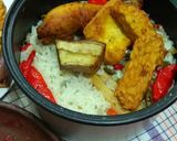 Foto langkah ke 5 dari resep Nasi Liwet Magic Com.