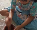 รูปขั้นตอนการทำที่ 1 ของ หมูทอดกระเทียม #ฝีมือลูก