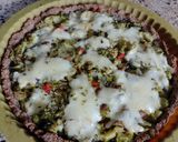 Foto del paso 3 de la receta: Tarta de brócoli, con base de coco y lino - Sin TACC-