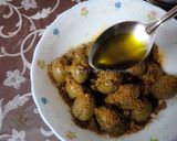 A picture of step 10 of OLIVE PICKLE (JOLPAI ACHAR) without garlic.