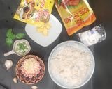 Foto langkah ke 1 dari resep Nasi Goreng Daun Jeruk.
