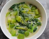 Foto langkah ke 4 dari resep Bobor bayam labu siam.
