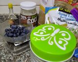 Foto del paso 1 de la receta: Budín vegano integral de arándanos :)