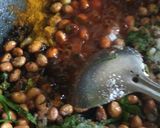 A picture of step 4 of Spinach peanuts poha.