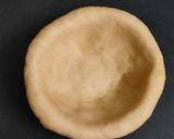 A picture of step 3 of Sattu powder paratha.