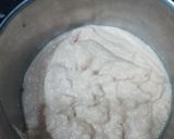 A picture of step 1 of Urad Daal balls.
