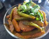A picture of step 3 of Ivy Gourd and Potato Sabzi.